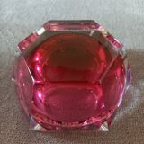 Ashtray or crystal bag empty Val Saint Lambert Vintage