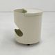 Table d'appoint Robo blanche par Joe Colombo pour Elco, 1970