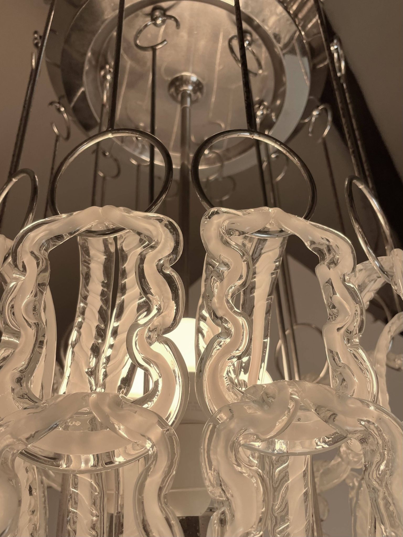 Murano Glass Chandelier, 1970s