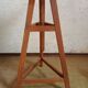 Oiled wood sculptor's harness