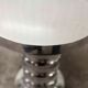 Paire de tabourets aluminium chromé Eichholtz 2000
