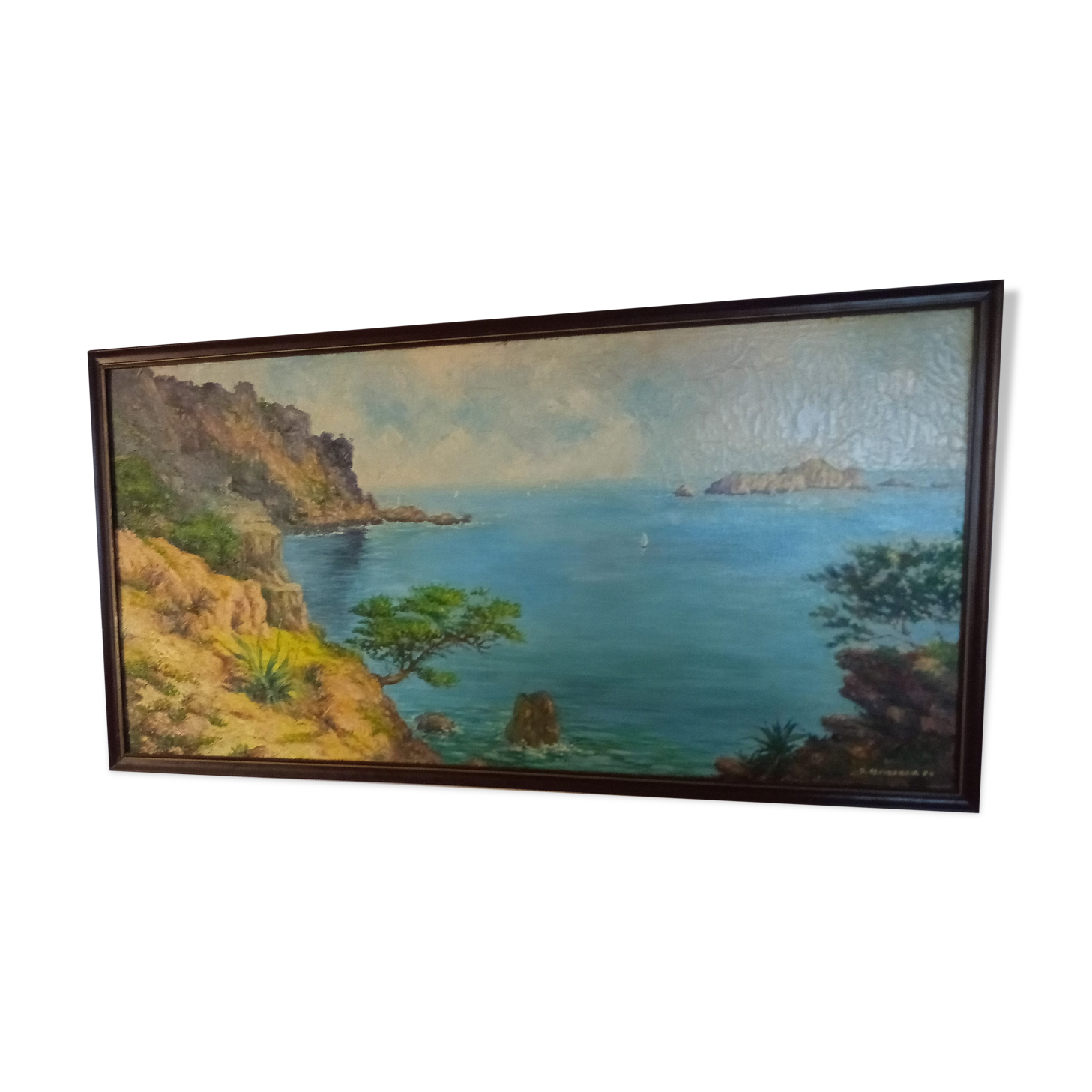 Painting Santiago Irribarria