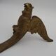 Ornements frontons bronze oiseaux ancien