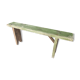 Banc en bois vers