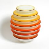 Beautiful rare original glass ceiling lamp from the 1930s