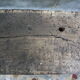 Ancient workbench in raw wood