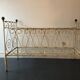 Child cot bench two-seater cast-iron nineteenth