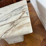 Marble coffee table