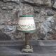Lampe de chevet ancienne, pied laiton 1940