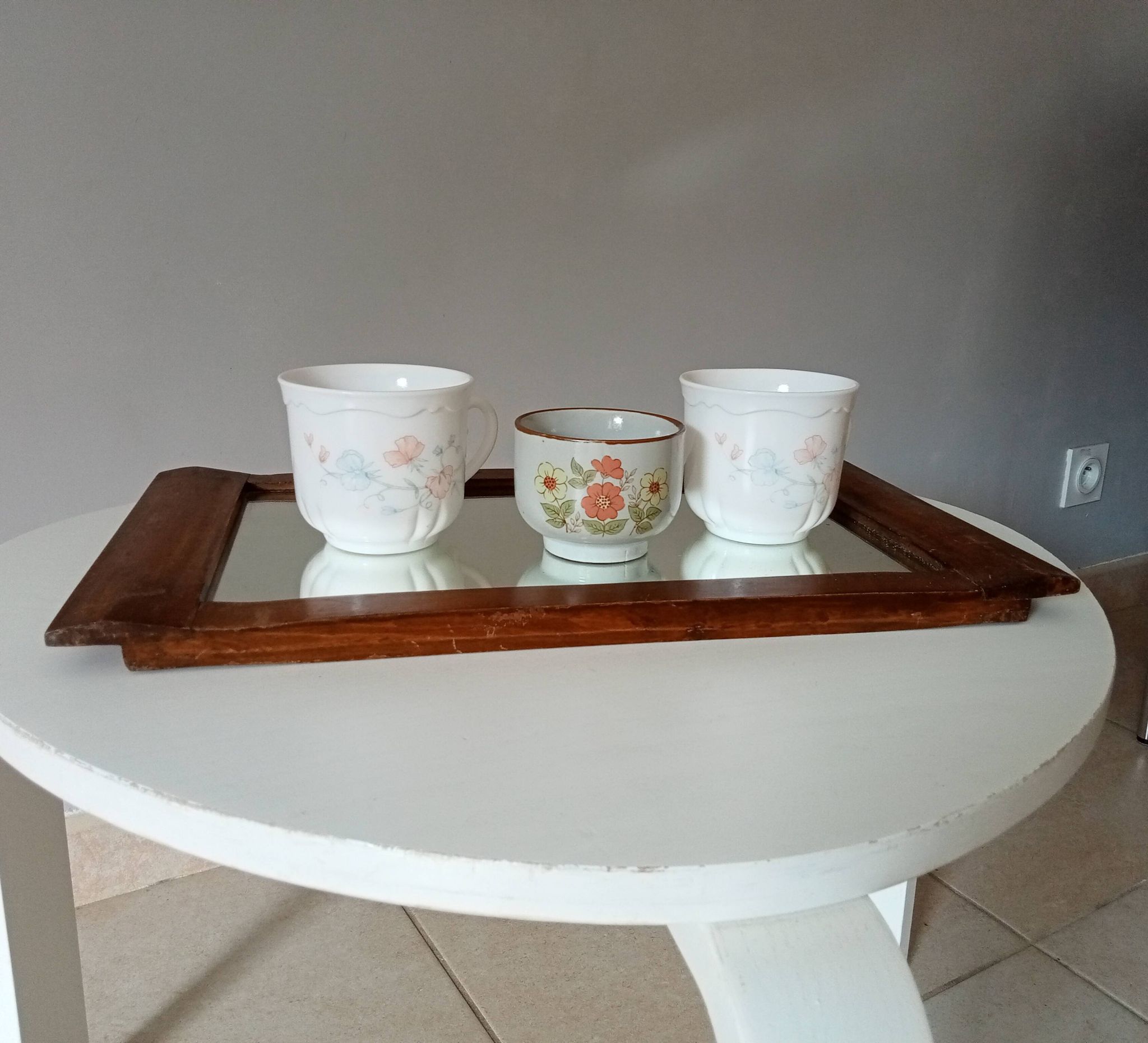 Plateau miroir