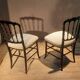 Pair of Napoleon III chairs