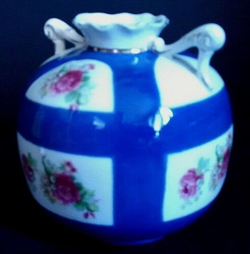 Porcelain ball vase floral decoration Austria