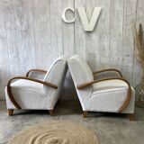 Pair of vintage armchairs