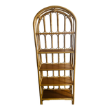 Rattan bookcase