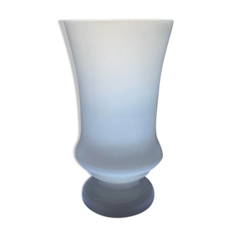 Vintage white opaline vase