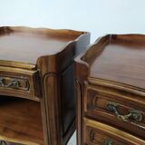 Pair of Louis XV style bedside tables