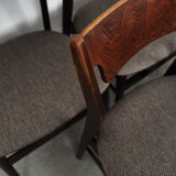 Set of six oak chairs, Danish design, 1970s, production: Denmark