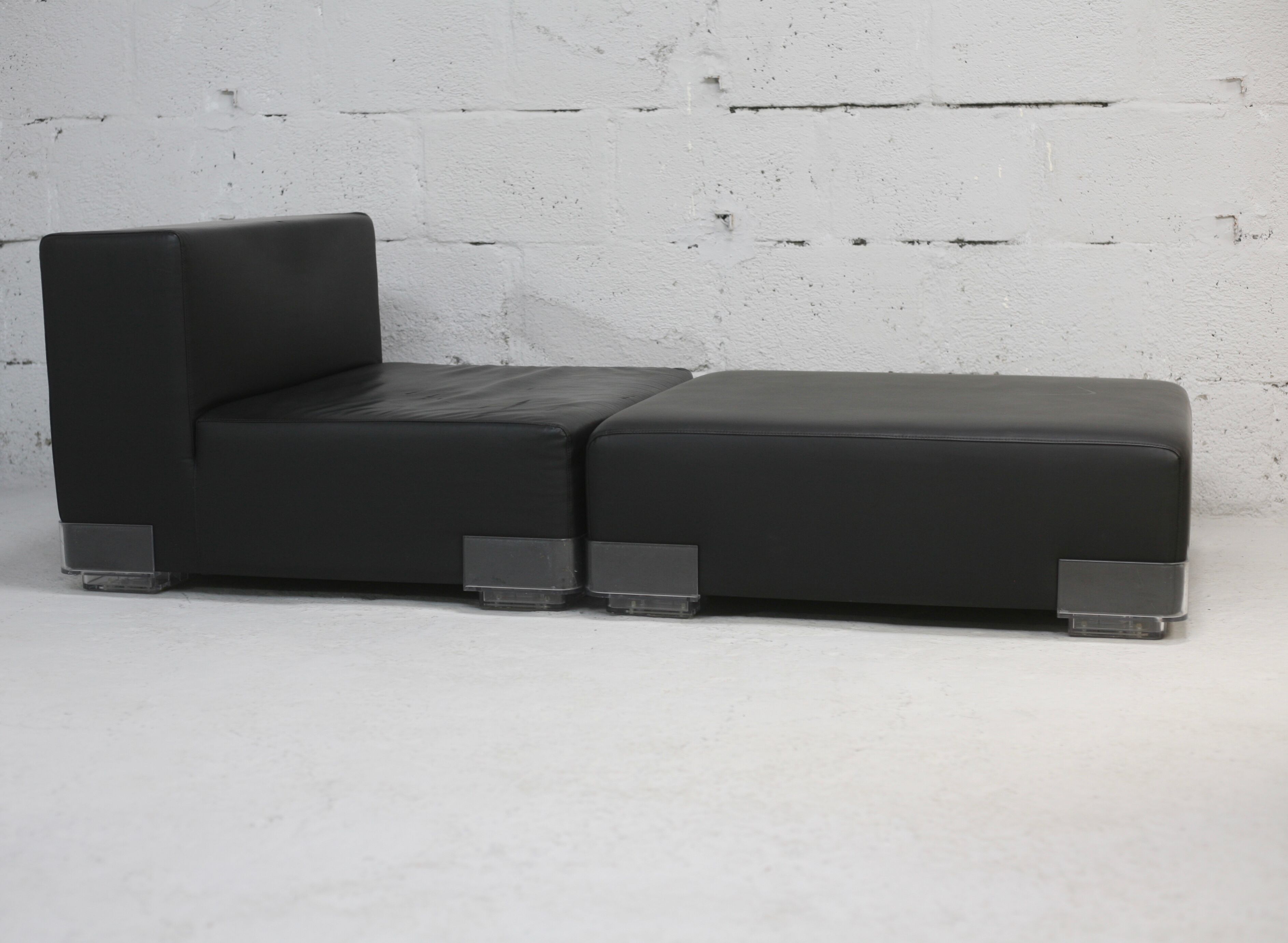 Modular sofa 2 places model "Plastics"Piero Lissoni Italy, circa 2005