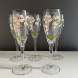 5 Perrier Jouet champagne flutes