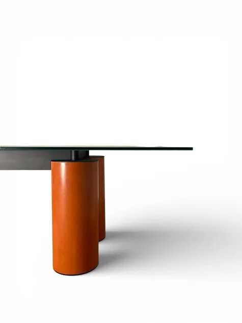 Table à manger "Serenissimo", L. & M. Vignelli pour Acerbis, 1980