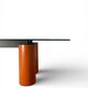 Table à manger "Serenissimo", L. & M. Vignelli pour Acerbis, 1980