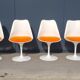 Set of two chairs "Tulip" by Eero Saarinen for Knoll