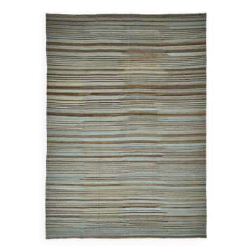Kilim décoratif tribal contemporain 310 cm x 430 cm