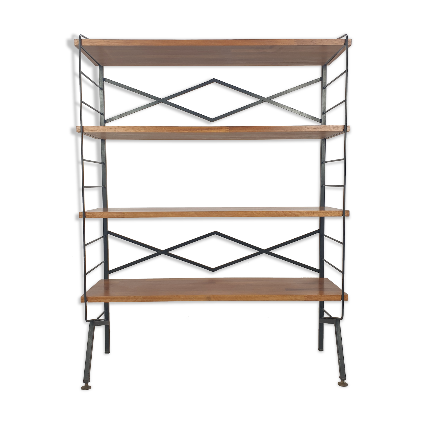 Italian Free Standing Shelving Unit, 1950's
