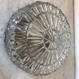 Vintage moulded glass ceiling light