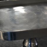 Antique metal fruit bowl/footed dish