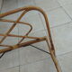 Vintage rattan bed 1 person