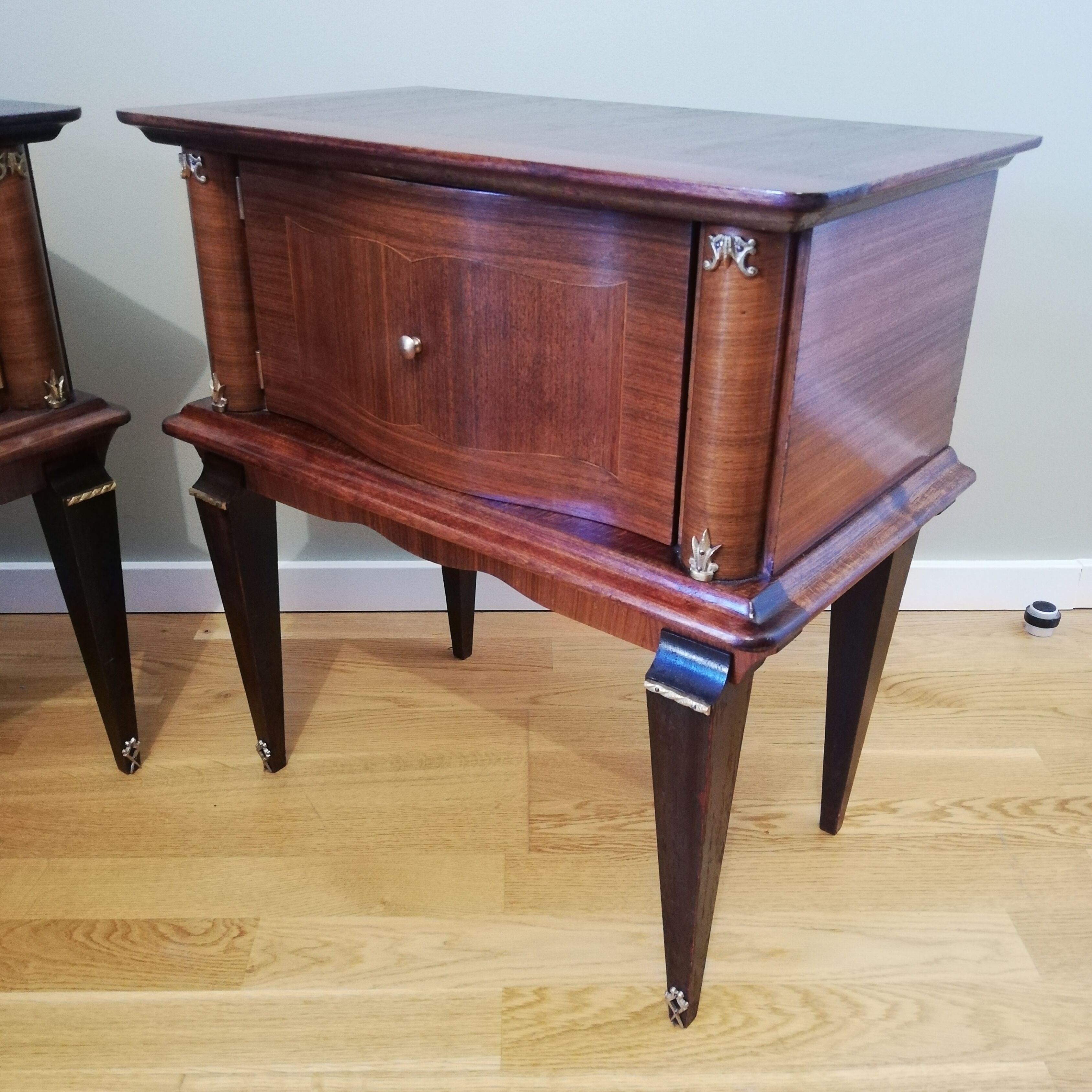 Pair of vintage bedside tables 60s