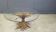 Vintage sheaf of wheat Coco Chanel coffee table, 1960s