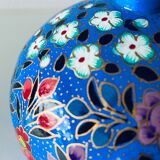 Boîte ancienne en papier mâché