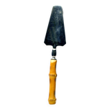 Vintage bamboo and stainless steel pie shovel Ethnic decoration