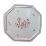 Limoges porcelain octagonal serving dish decorators Nath & Cath