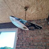 Painted glass suspension