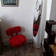 Vintage 70s plush chair