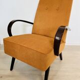 Vintage Armchair by Jaroslav Smidek for TON
