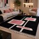 Handwoven traditional pure wool rug 2/3 m