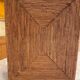 Vintage rattan trunk with lid