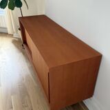 Scandinavian sideboard in teak and metal