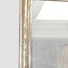 Decorative mirror in silver gilt of the 19th century 84x139cm