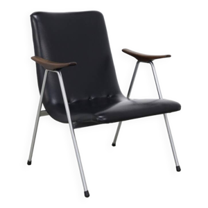 Fauteuil Lounge Vintage - simili cuir