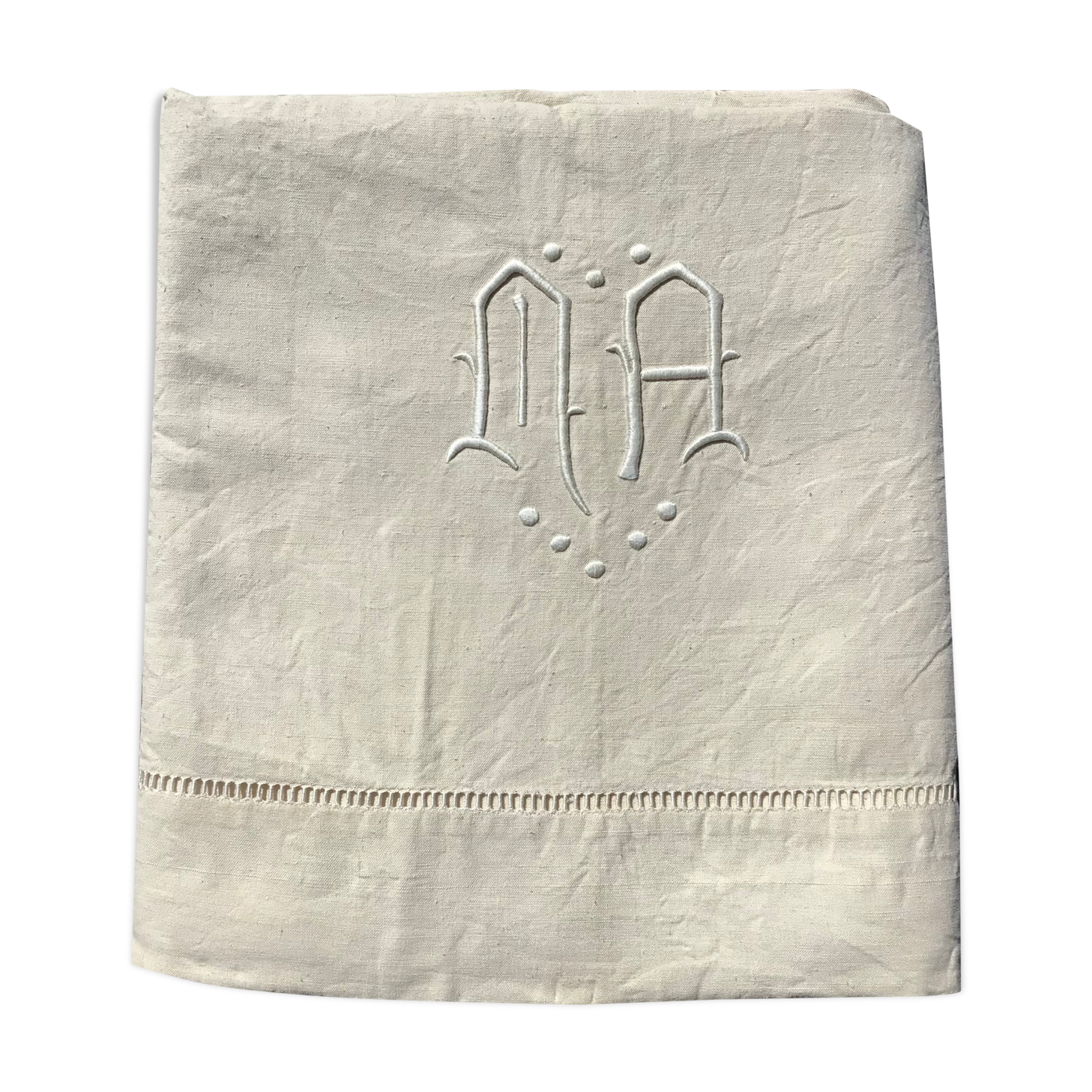 New embroidered sheet MA mestizo cream day scale 8points