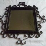 Miroir en fer forgé