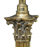 Victorian brass floor lamp