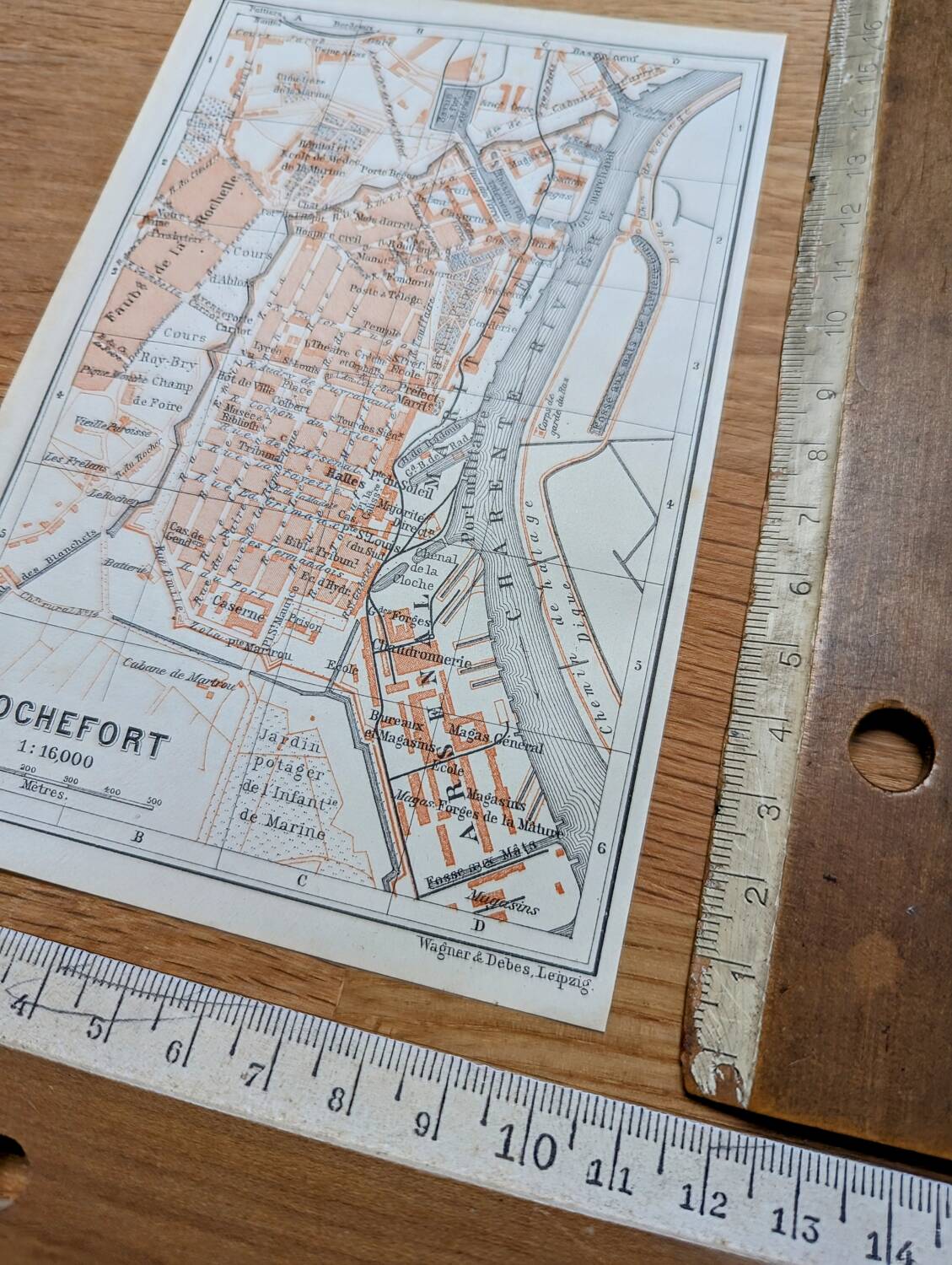 Printed in 1906, Rochefort, Charente-Maritime, France.