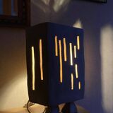 Artefact - lampe à poser en terre grès - by léa munsch