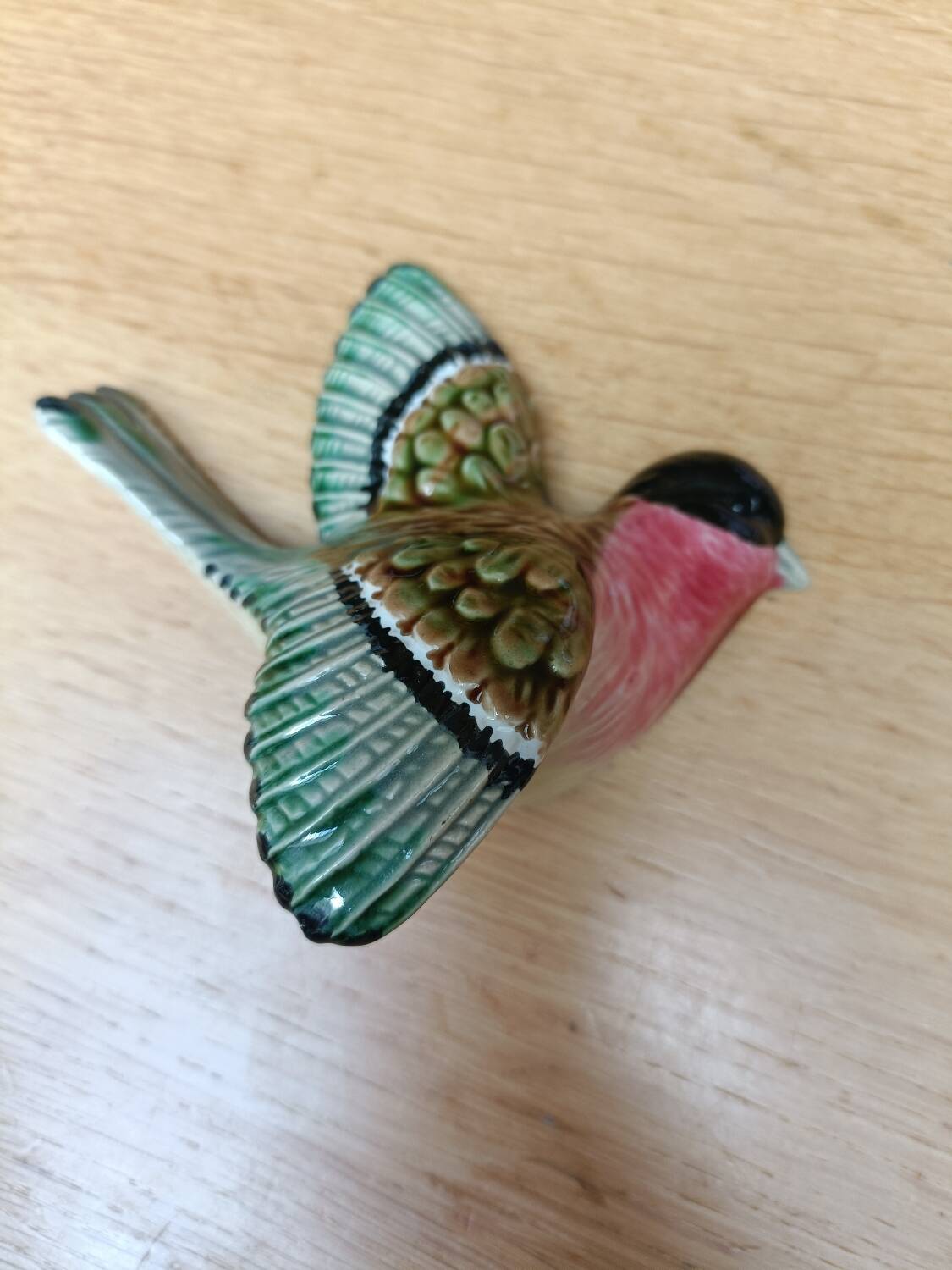 Two exotic birds in slip to hang